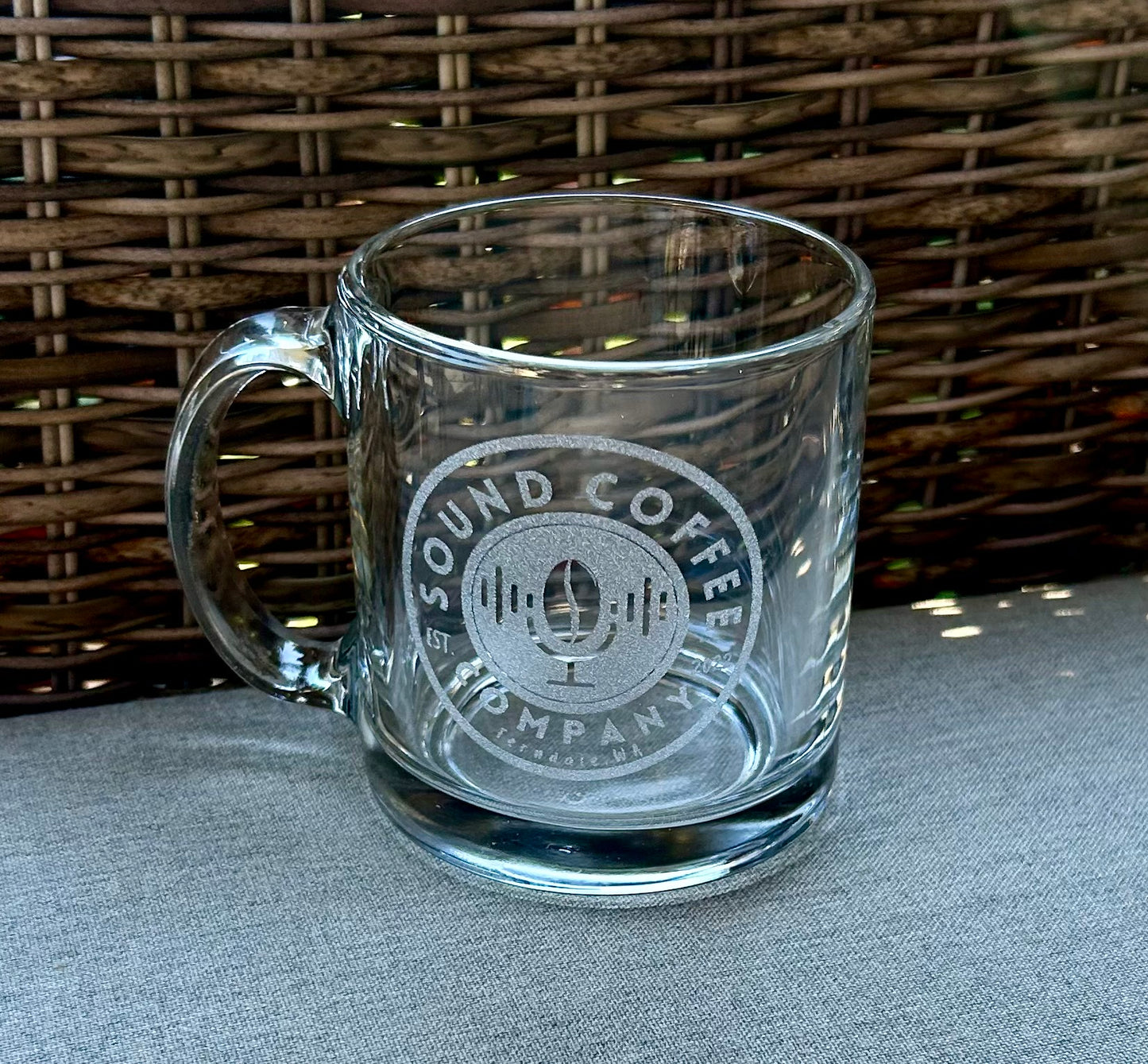 Sound Coffee Company Glass Mug