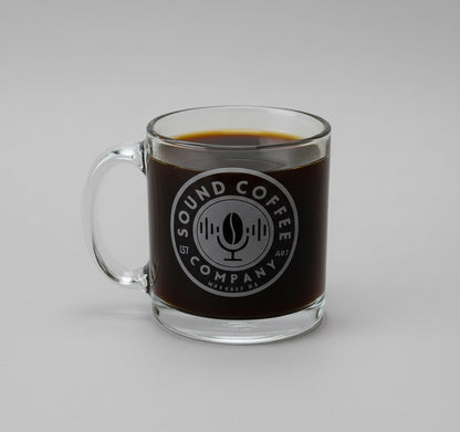 Sound Coffee Company Glass Mug